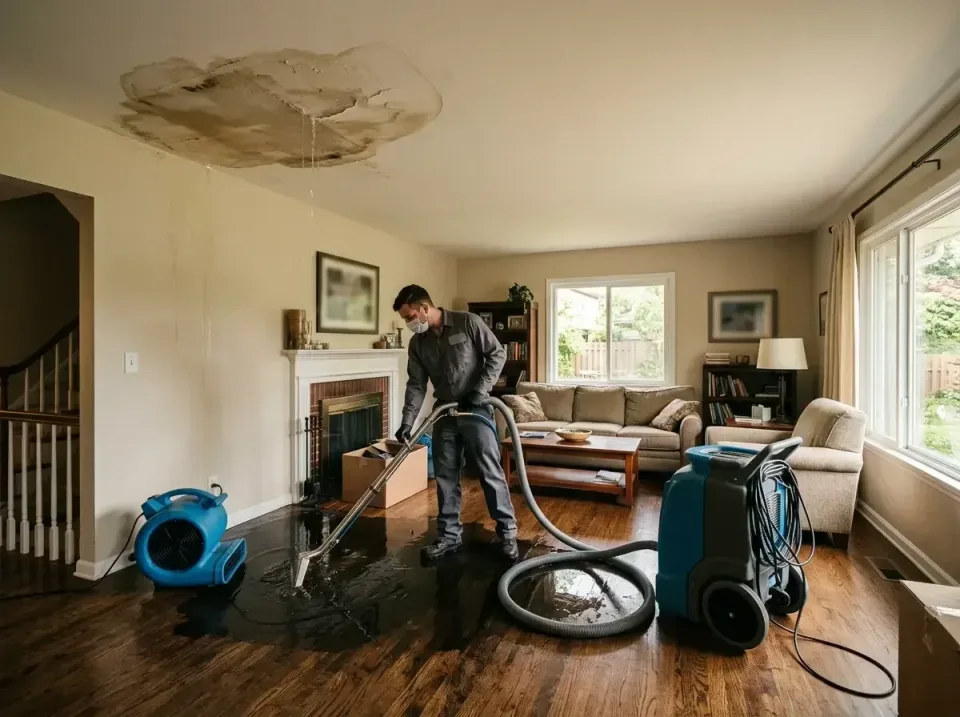 attic-pipe-burst-ceiling-drip-008 — frequently asked questions, Water Damage Restoration & Carpet Care in Muttontown, NY